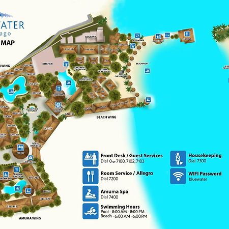 מקטאן Bluewater Maribago Beach Resort מראה חיצוני תמונה